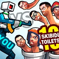 You vs 100 Skibidi Toilets
